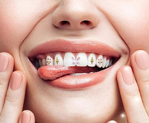Who wear tooth gems?